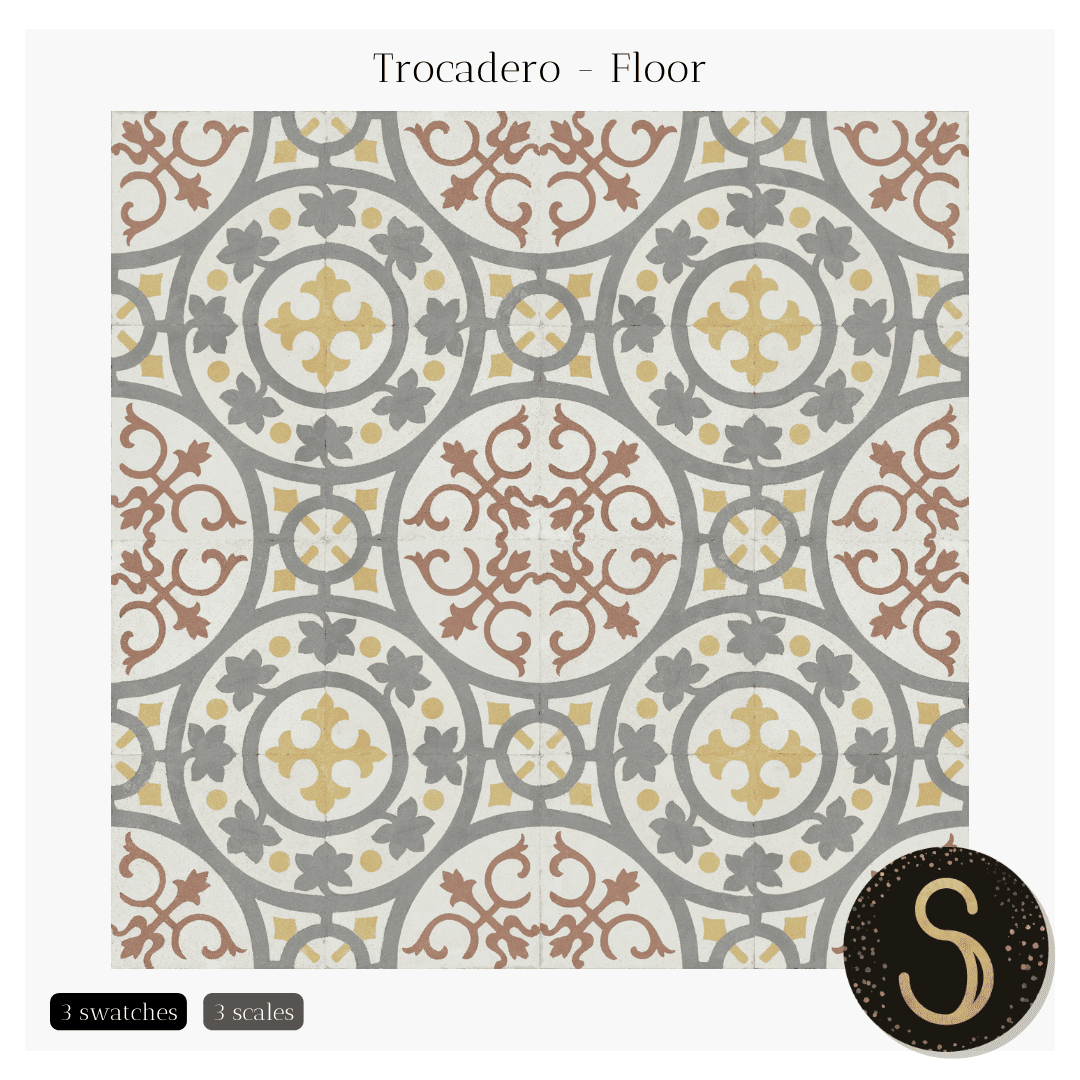 Галерея мода Плитка для пола Trocadero Floors #1